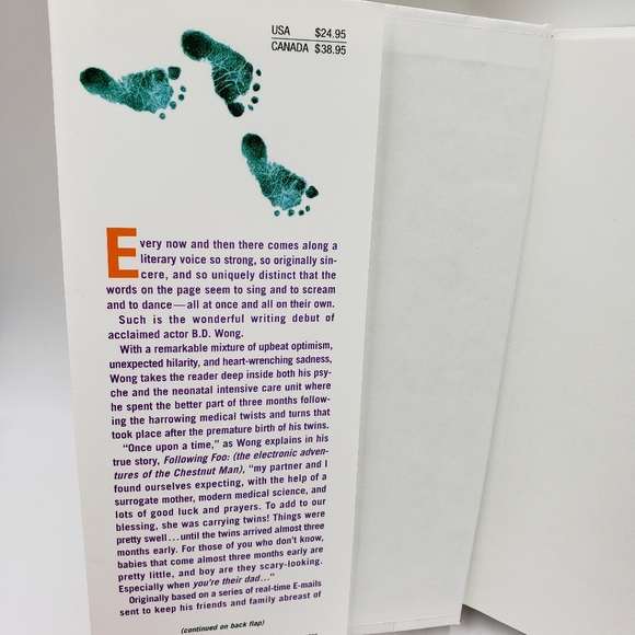 3/$12 Following Foo Hardcover Book B.D. Wong - Picture 3 of 7